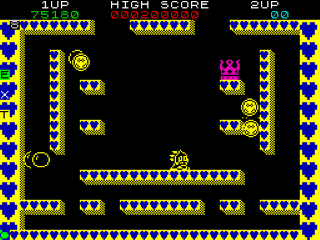 Bubble Bobble screenshot 3 for ZX Spectrum